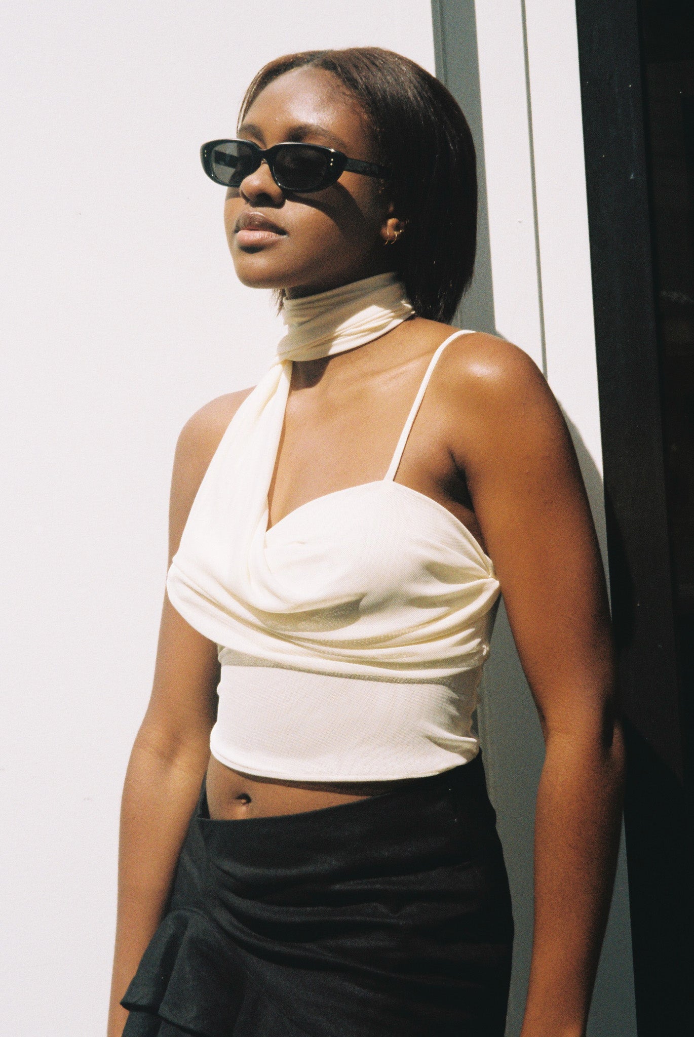 Scarf top